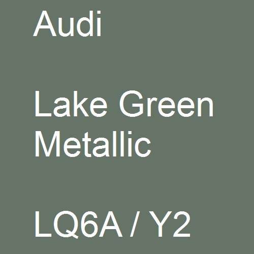 Audi, Lake Green Metallic, LQ6A / Y2.